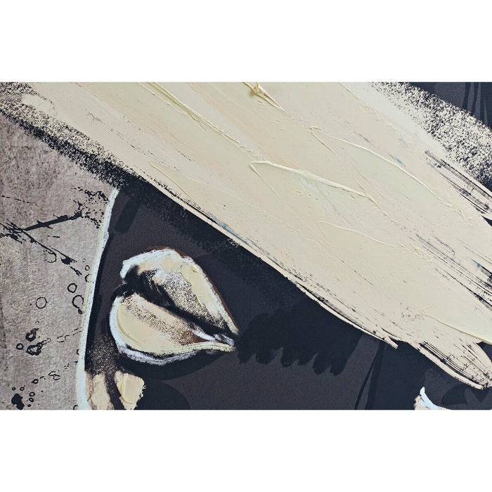 Tablou DKD Home Decor 103 x 4,5 x 143 cm Abstract (2 Unități)
