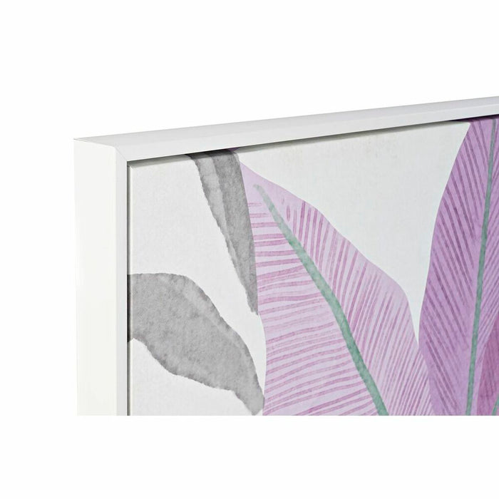 Tablou DKD Home Decor 103,5 x 4,5 x 144 cm Tropical (2 Unități)