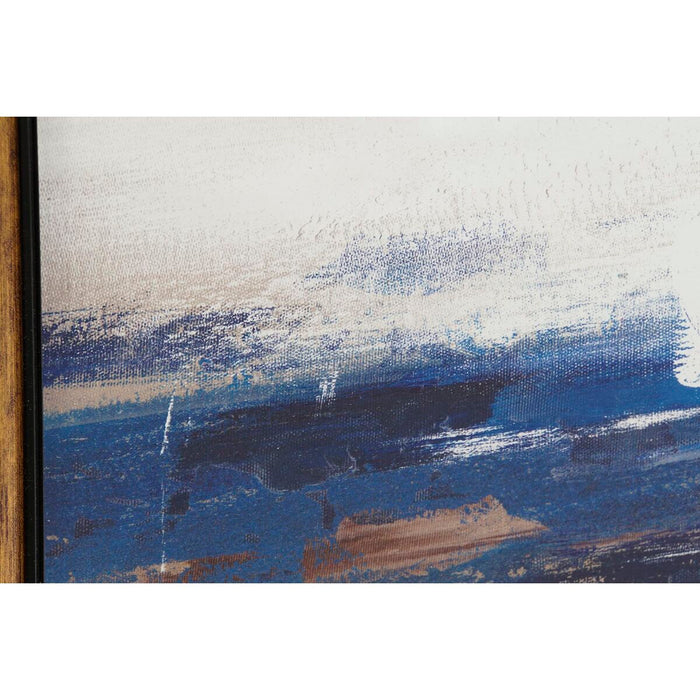 Tablou DKD Home Decor Abstract 80 x 3 x 80 cm Modern (2 Unități)