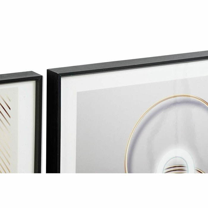 Set de 3 tablouri DKD Home Decor Abstract (200 x 3 x 70 cm)