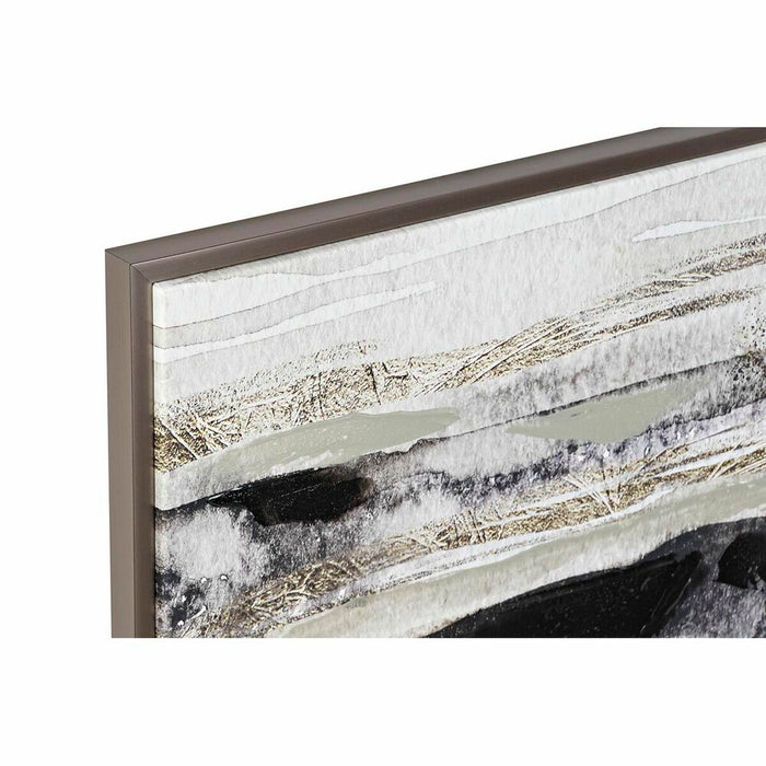 Tablou DKD Home Decor 79 x 2,5 x 79 cm Abstract Modern (4 Piese)