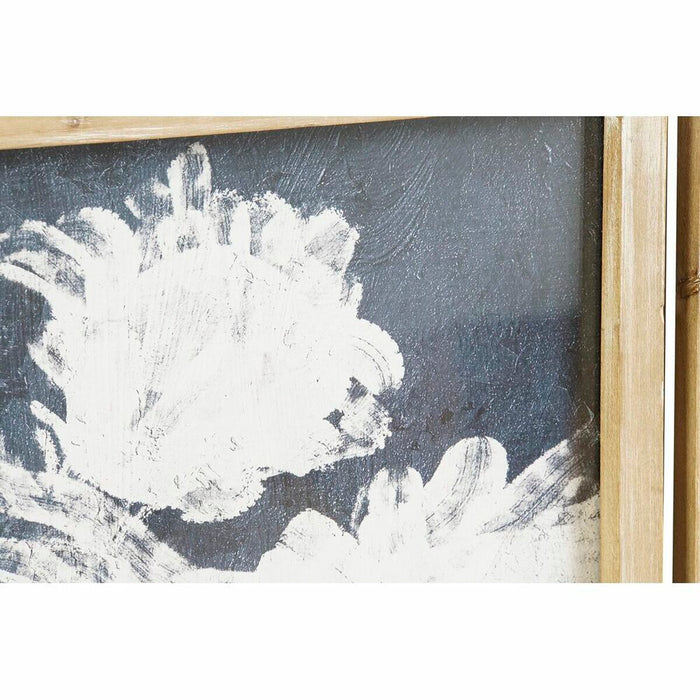 Tablou DKD Home Decor 55 x 2 x 70 cm Vază Shabby Chic (4 Piese)