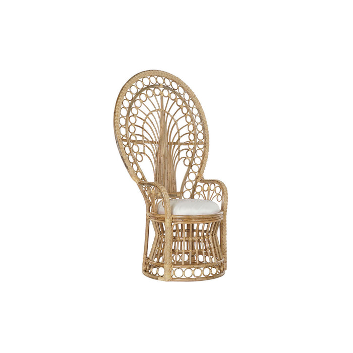 Canapea de grădină DKD Home Decor Alb Maro Natural 92 x 66 x 145 cm 86 x 51 x 145 cm 88 x 60 x 146 cm