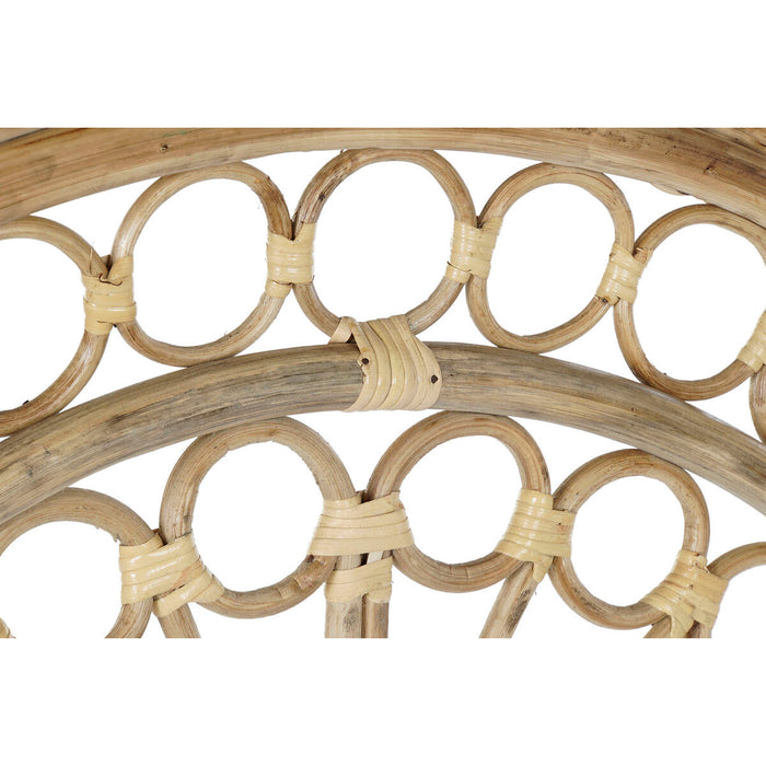 Canapea de grădină DKD Home Decor Alb Maro Natural 92 x 66 x 145 cm 86 x 51 x 145 cm 88 x 60 x 146 cm