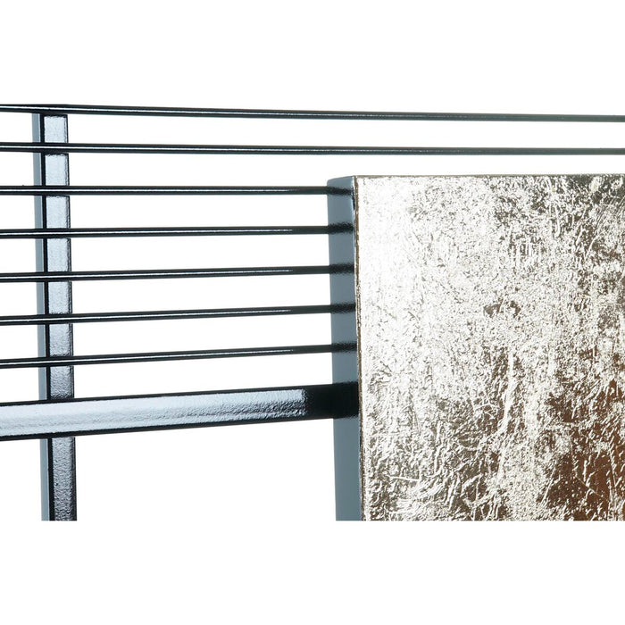 Decorațiune de Perete DKD Home Decor 89 x 4,5 x 97 cm Abstract Negru Auriu* Modern