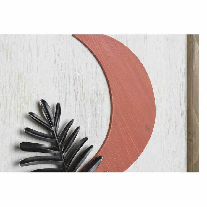 Tablou DKD Home Decor 51 x 3 x 76,5 cm Lună Scandinav (2 Unități)