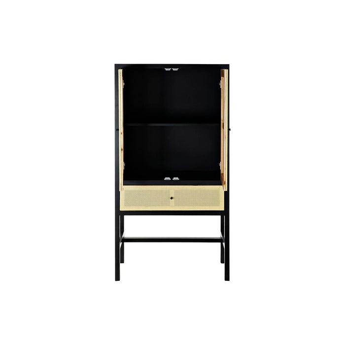Dulap DKD Home Decor 80 x 38 x 160 cm Brad Natural Negru