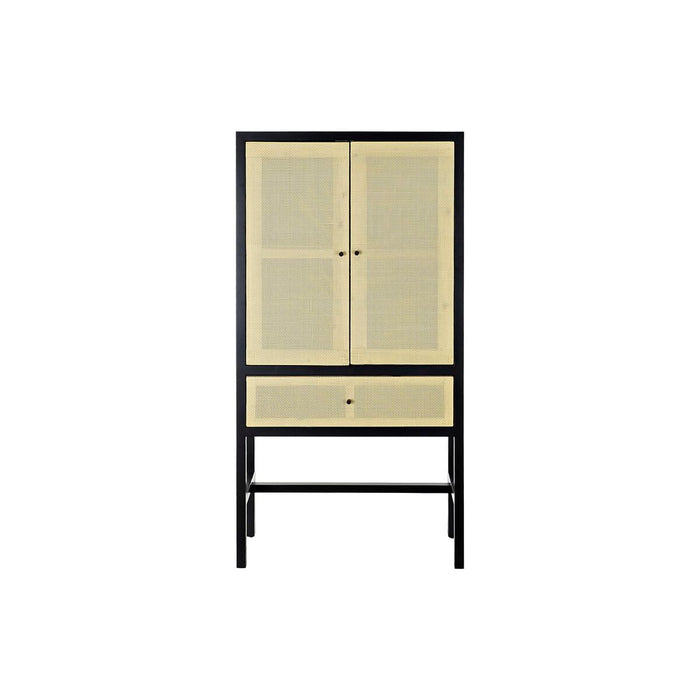 Dulap DKD Home Decor 80 x 38 x 160 cm Brad Natural Negru