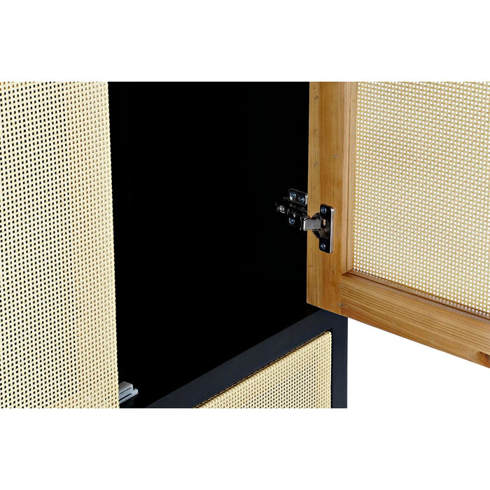 Dulap DKD Home Decor 80 x 38 x 160 cm Brad Natural Negru