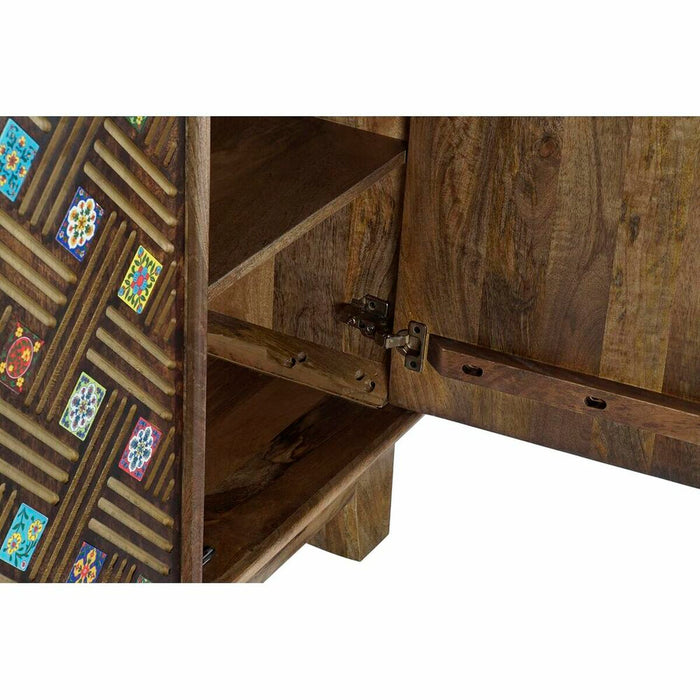 Servantă DKD Home Decor Maro închis Multicolor Lemn de mango