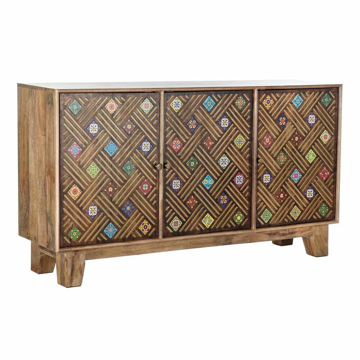 Servantă DKD Home Decor Maro închis Multicolor Lemn de mango