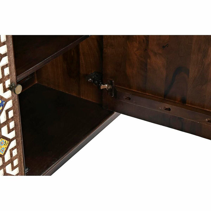 Servantă DKD Home Decor Maro închis Multicolor Lemn de mango