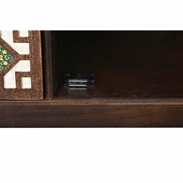 Servantă DKD Home Decor Maro închis Multicolor Lemn de mango