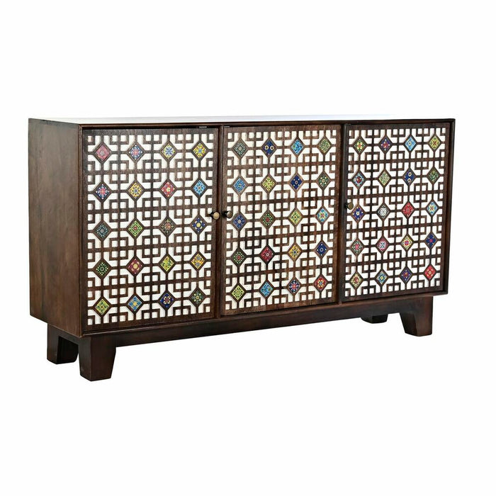 Servantă DKD Home Decor Maro închis Multicolor Lemn de mango