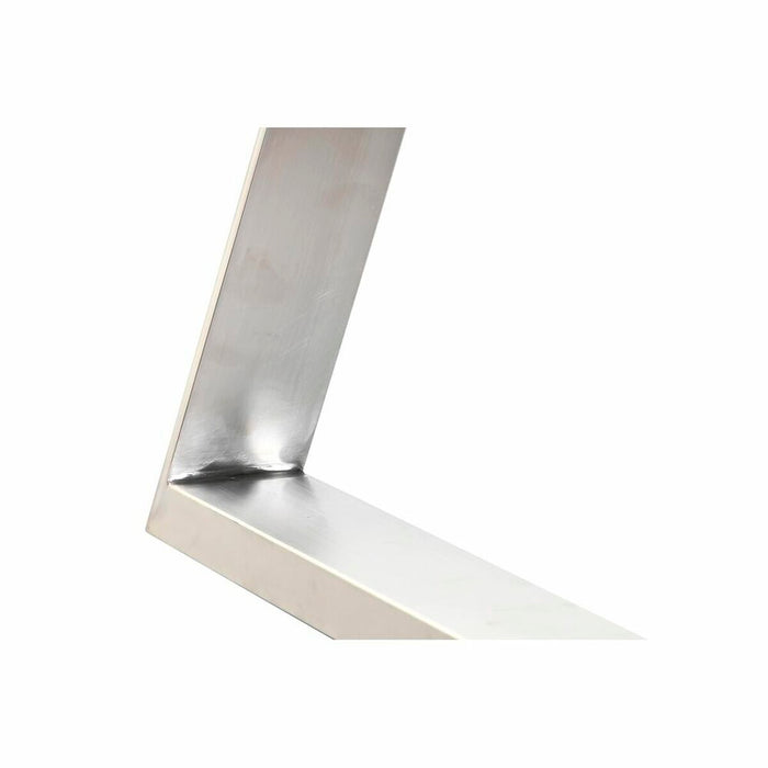 Masă de Sufragerie DKD Home Decor Negru Oțel Lemn MDF 160 x 90 x 76 cm