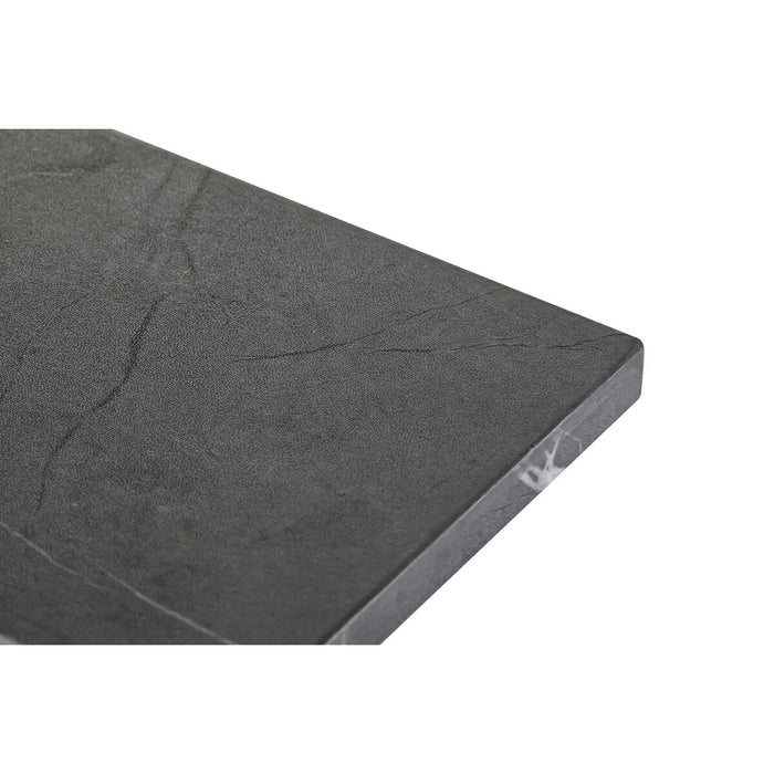 Consolă DKD Home Decor Argintiu Negru MDF Oțel Modern (120 x 40 x 76 cm)