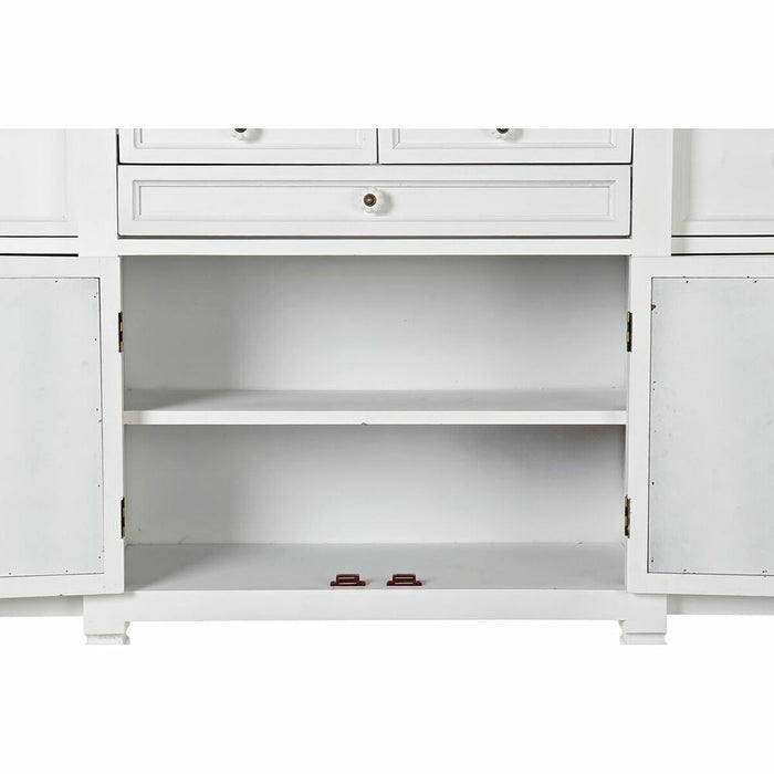 Servantă DKD Home Decor Alb Brad Natural MDF