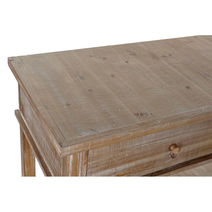 Consolă DKD Home Decor Negru Natural Metal Brad 30 x 40 cm 181 x 45 x 86 cm