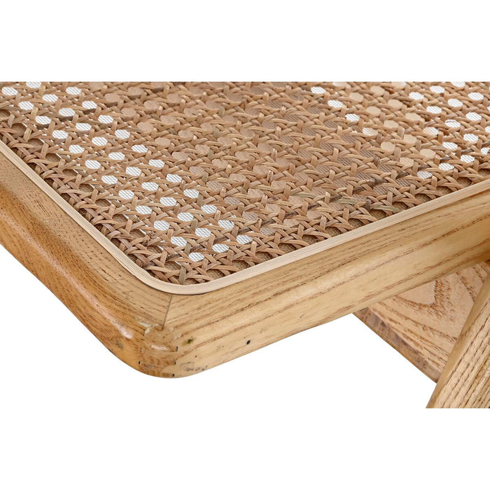 Scaun de Sufragerie DKD Home Decor 53 x 60 x 79 cm Natural Maro Deschis