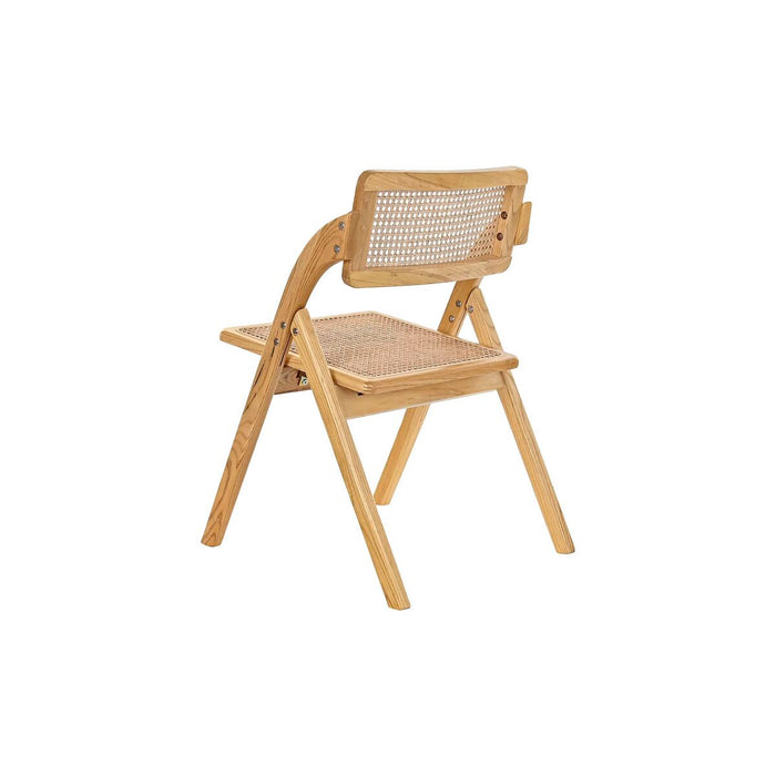 Scaun de Sufragerie DKD Home Decor 53 x 60 x 79 cm Natural Maro Deschis