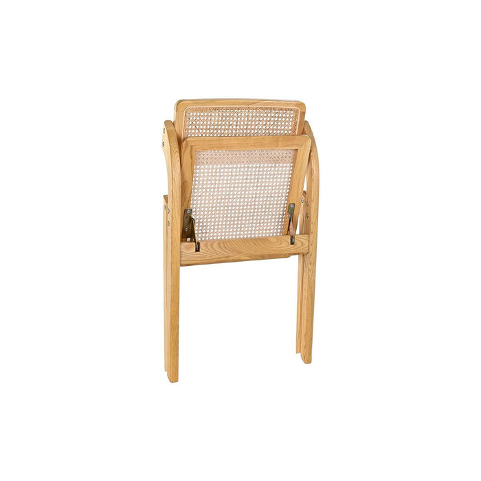 Scaun de Sufragerie DKD Home Decor 53 x 60 x 79 cm Natural Maro Deschis