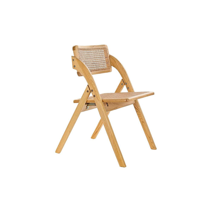 Scaun de Sufragerie DKD Home Decor 53 x 60 x 79 cm Natural Maro Deschis
