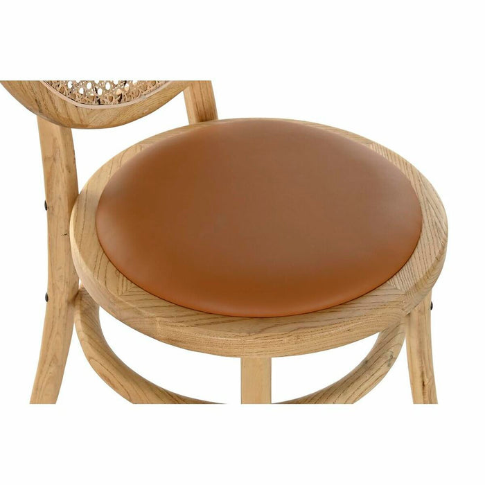 Scaun DKD Home Decor Cămilă Tapiţerie Natural 43 x 43 x 89 cm