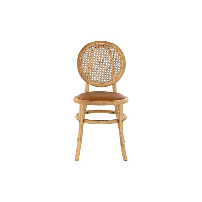 Scaun DKD Home Decor Cămilă Tapiţerie Natural 43 x 43 x 89 cm