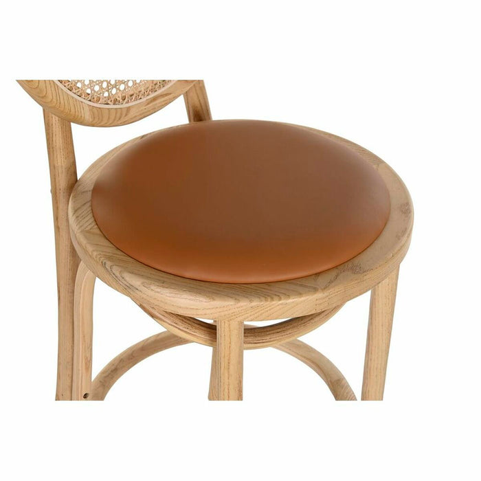 Taburet DKD Home Decor Multicolor Natural Maro Deschis 43 x 43 x 108 cm