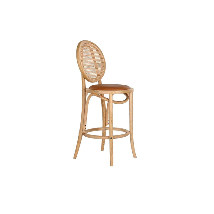 Taburet DKD Home Decor Multicolor Natural Maro Deschis 43 x 43 x 108 cm