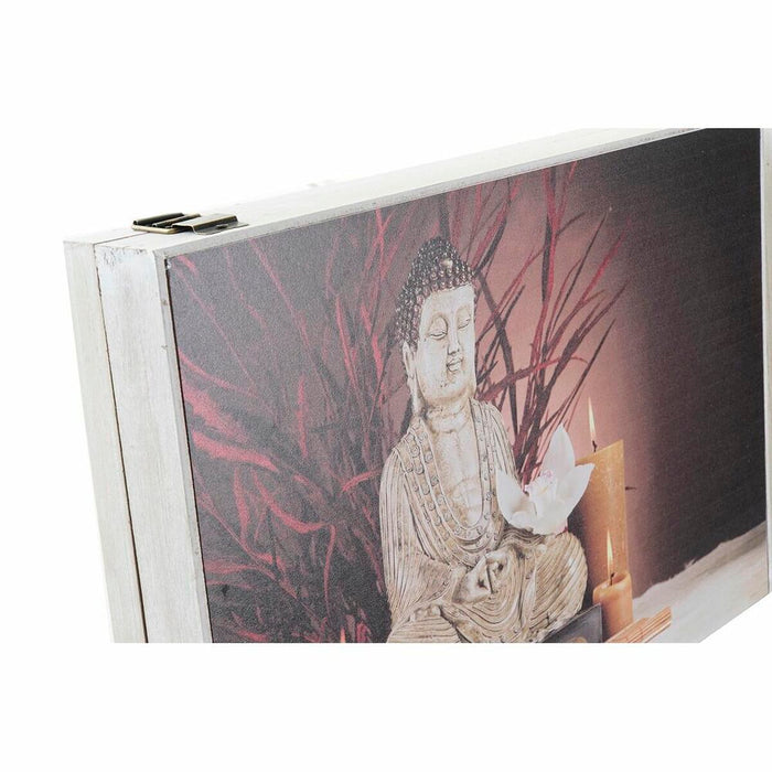 Capace DKD Home Decor Contor Buda Lemn MDF 2 Unități 46,5 x 6 x 31,5 cm