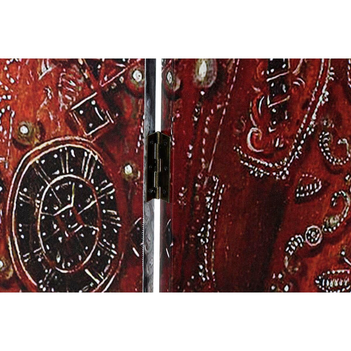 Paravan pliant DKD Home Decor Pânză Pin (120 x 2,5 x 180 cm)