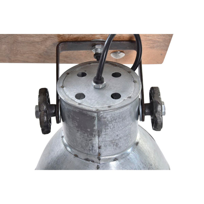 Lampă de Perete DKD Home Decor Argintiu Metal Maro 220 V 50 W (64 x 18 x 26 cm)