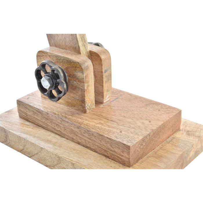 Lampă de masă DKD Home Decor Argintiu Maro 220 V 50 W (50 x 15 x 65 cm)