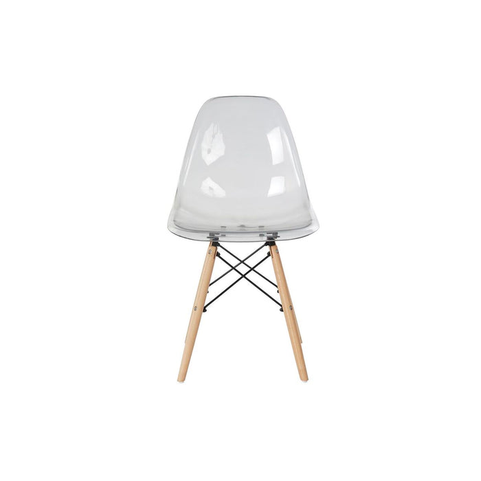 Scaun DKD Home Decor Transparent Natural 50 x 46 x 83,5 cm