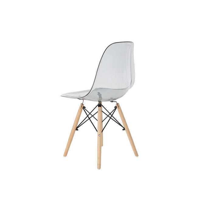Scaun DKD Home Decor Transparent Natural 50 x 46 x 83,5 cm