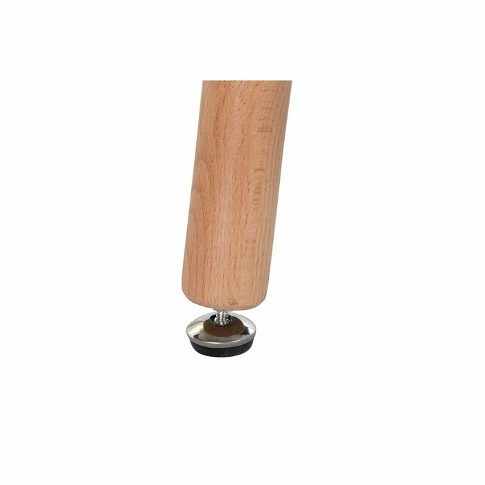 Masă de Sufragerie DKD Home Decor Negru Natural Lemn Mesteacăn Lemn MDF 120 x 80 x 74 cm