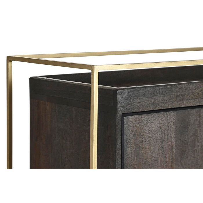 Servantă DKD Home Decor Maro Metal Lemn de mango 122 x 38 x 76 cm