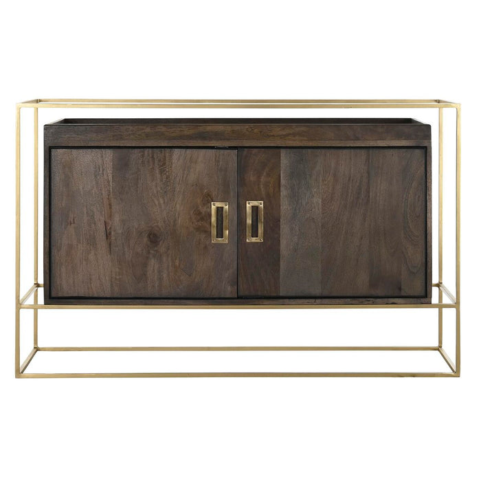 Servantă DKD Home Decor Maro Metal Lemn de mango 122 x 38 x 76 cm