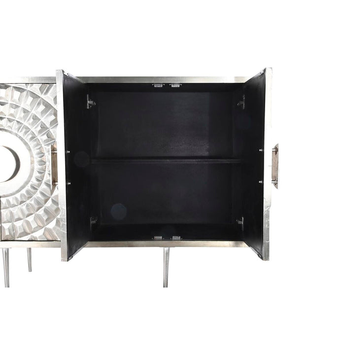 Servantă DKD Home Decor Șampanie Metal Lemn de mango 154 x 43 x 99,5 cm