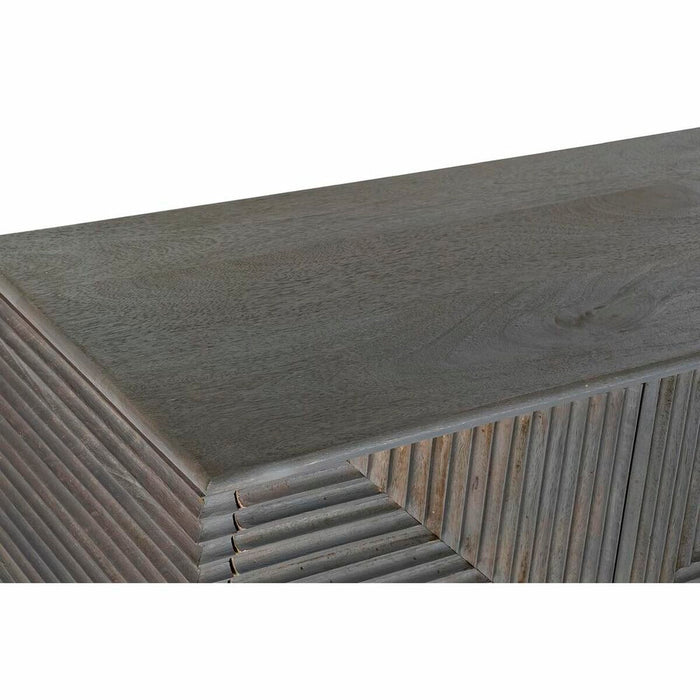 Servantă DKD Home Decor Gri Auriu* Alamă Lemn de mango (152 x 42 x 91 cm)