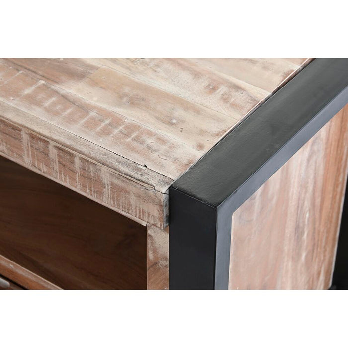 Mobilă TV DKD Home Decor Metal Salcâm (200 x 55 x 40 cm)