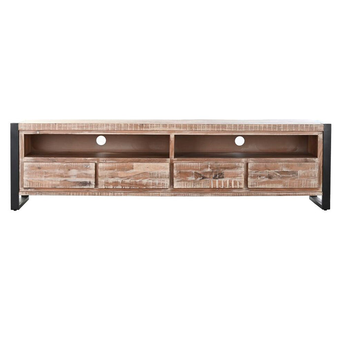 Mobilă TV DKD Home Decor Metal Salcâm (200 x 55 x 40 cm)