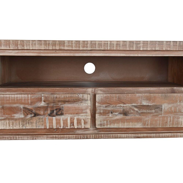 Mobilă TV DKD Home Decor Metal Salcâm (200 x 55 x 40 cm)