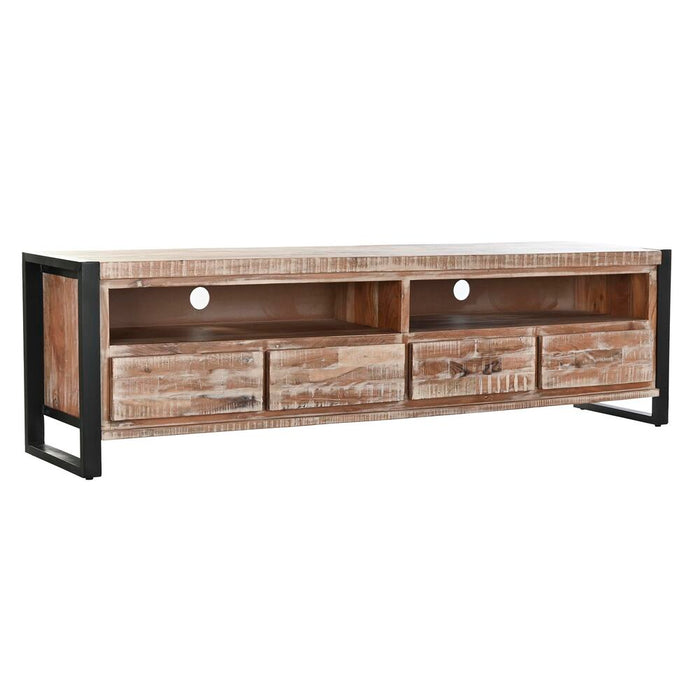 Mobilă TV DKD Home Decor Metal Salcâm (200 x 55 x 40 cm)
