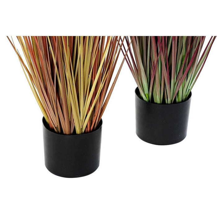 Plantă decorativă DKD Home Decor Portocaliu Polietilenă Bordo PVC 20 x 20 x 120 cm (2 Unități)