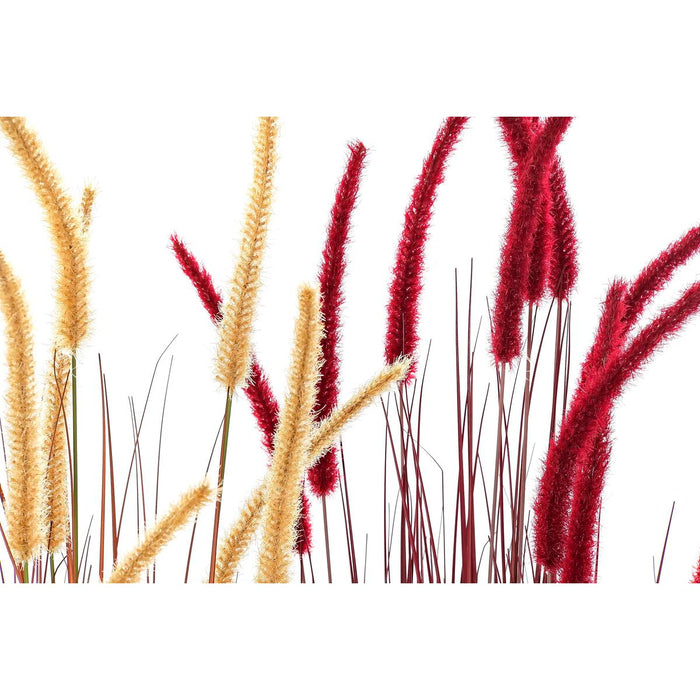 Plantă decorativă DKD Home Decor Portocaliu Polietilenă Bordo PVC 20 x 20 x 120 cm (2 Unități)