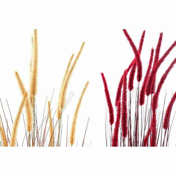 Plantă decorativă DKD Home Decor Portocaliu Polietilenă Bordo PVC 30 x 30 x 150 cm (2 Unități)