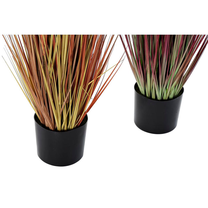 Plantă decorativă DKD Home Decor Portocaliu Polietilenă Bordo PVC 30 x 30 x 150 cm (2 Unități)