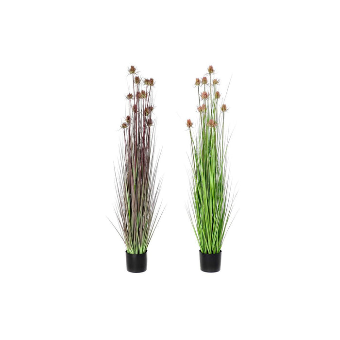 Plantă decorativă DKD Home Decor 40 x 40 x 150 cm Roz Liliachiu Polietilenă PVC (2 Unități)